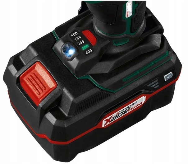 AKUMULATOROWY KLUCZ UDAROWY PARKSIDE 400Nm 20V 4Ah Rozmiar trzpienia 1/2''
