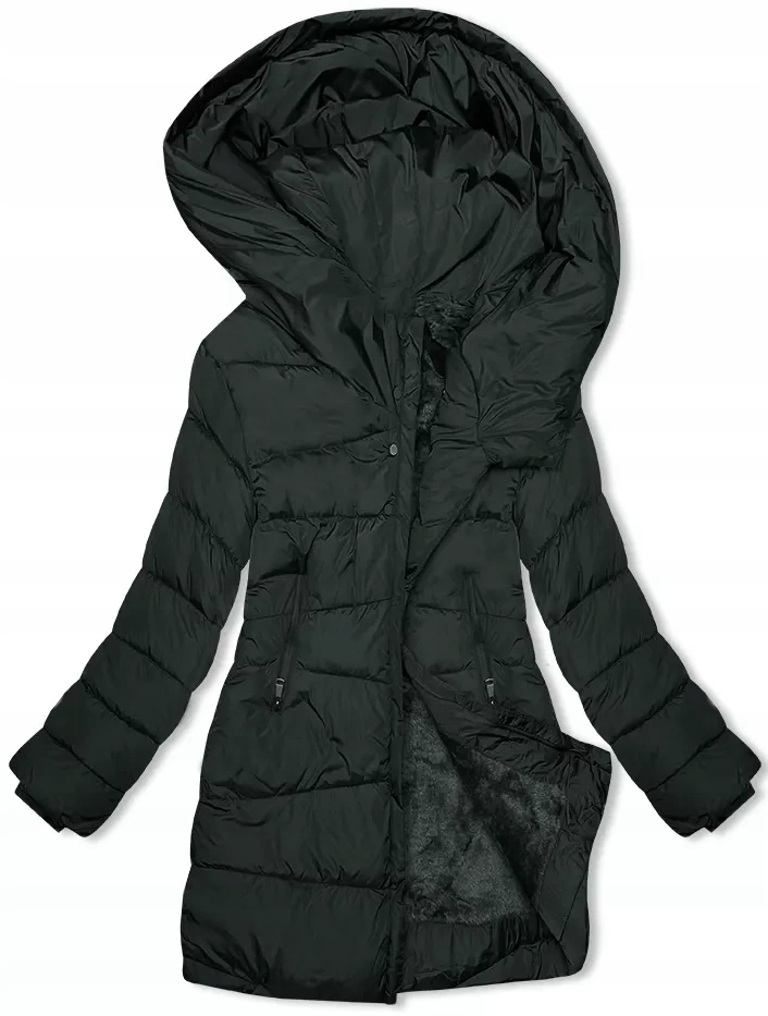 Zimní Bunda S Medvídkem 2M-21113 Army S (36)