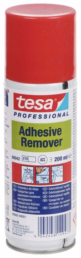 Levně Přípravek Na Odstraňování Etiket ADHESIVE-REMOVER/200 ML Sprej 200 ml Tesa