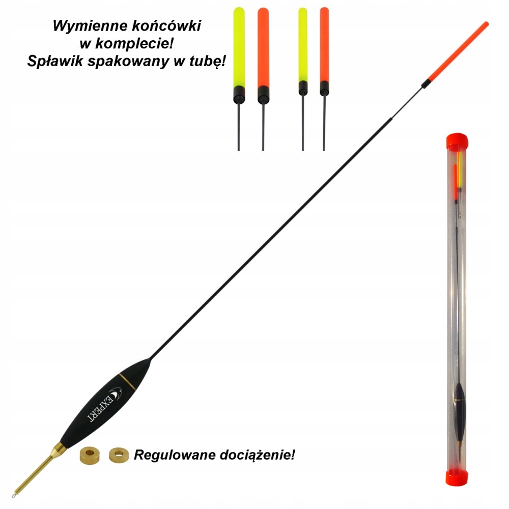 Spławik Slider z wymiennymi końcówkami Expert 203-10-1604 4.0g+16.0g
