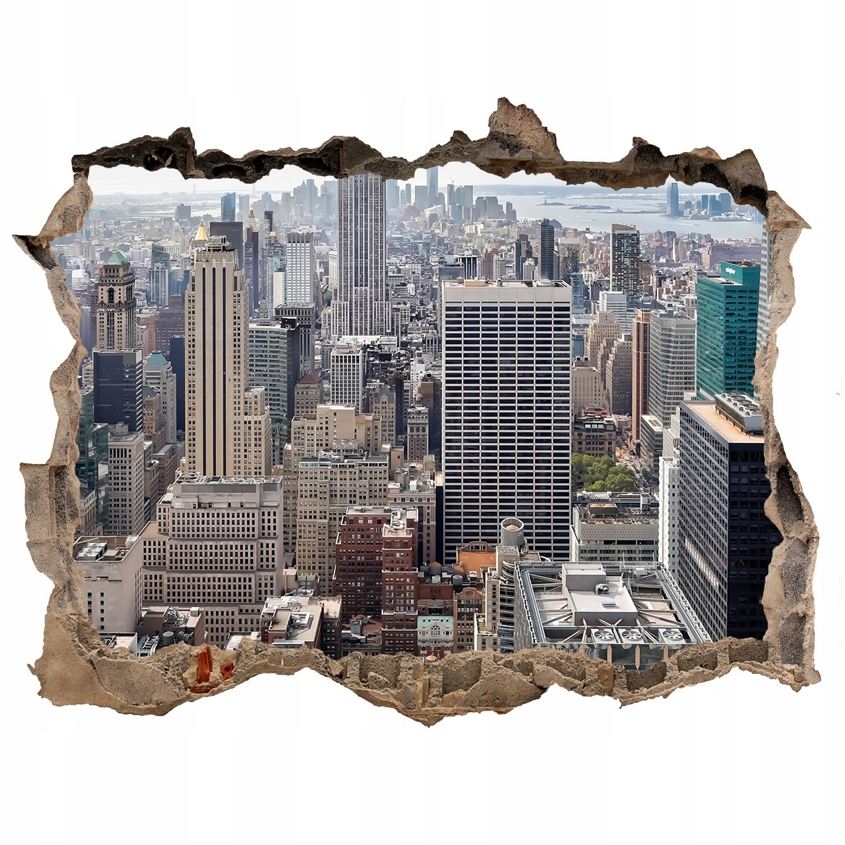 

Fototapeta dziura na ścianę 3d Nowy Jork 120x81