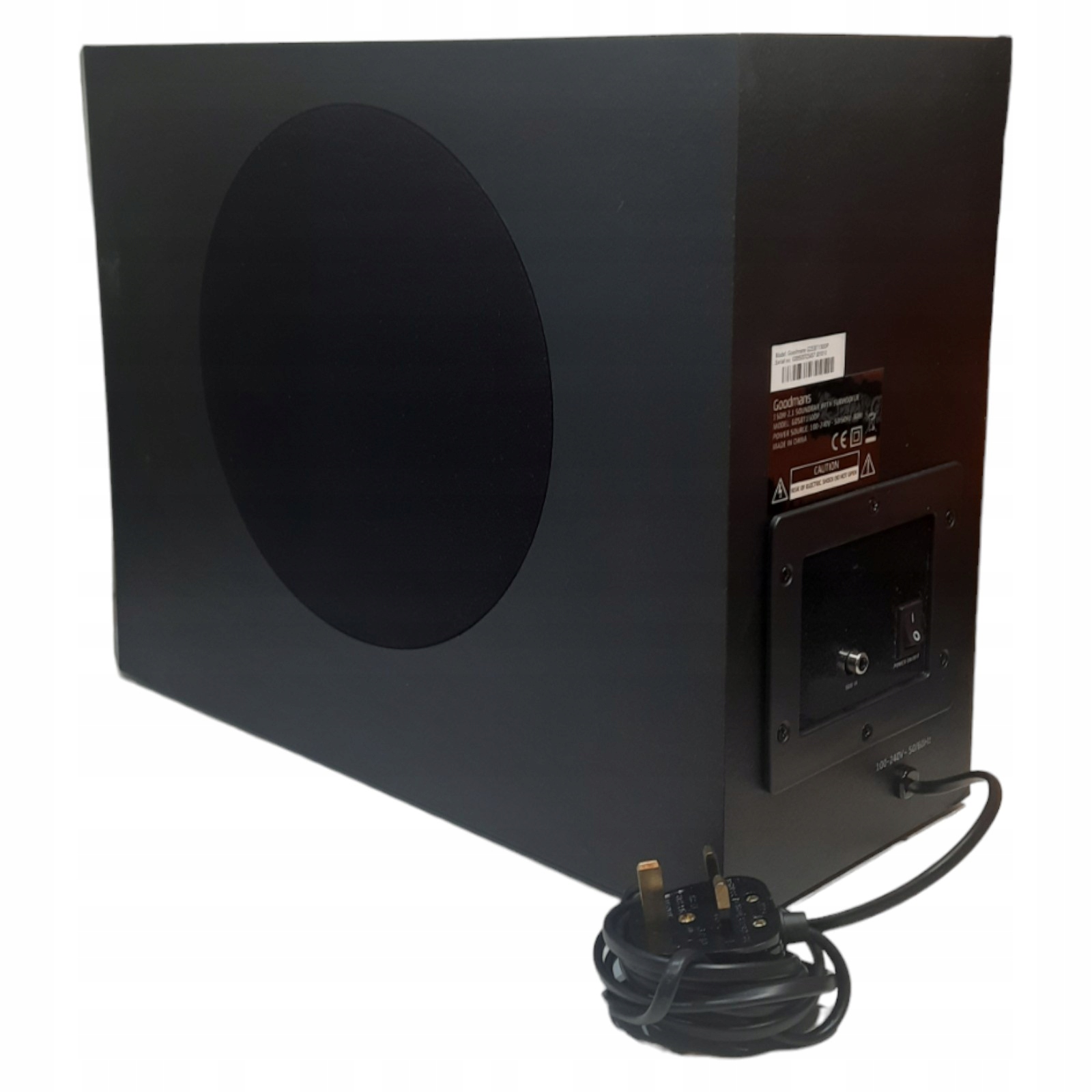 Subwoofer + Soundbar GOODMANS / NIEUŻYWANY Marka Goodmans