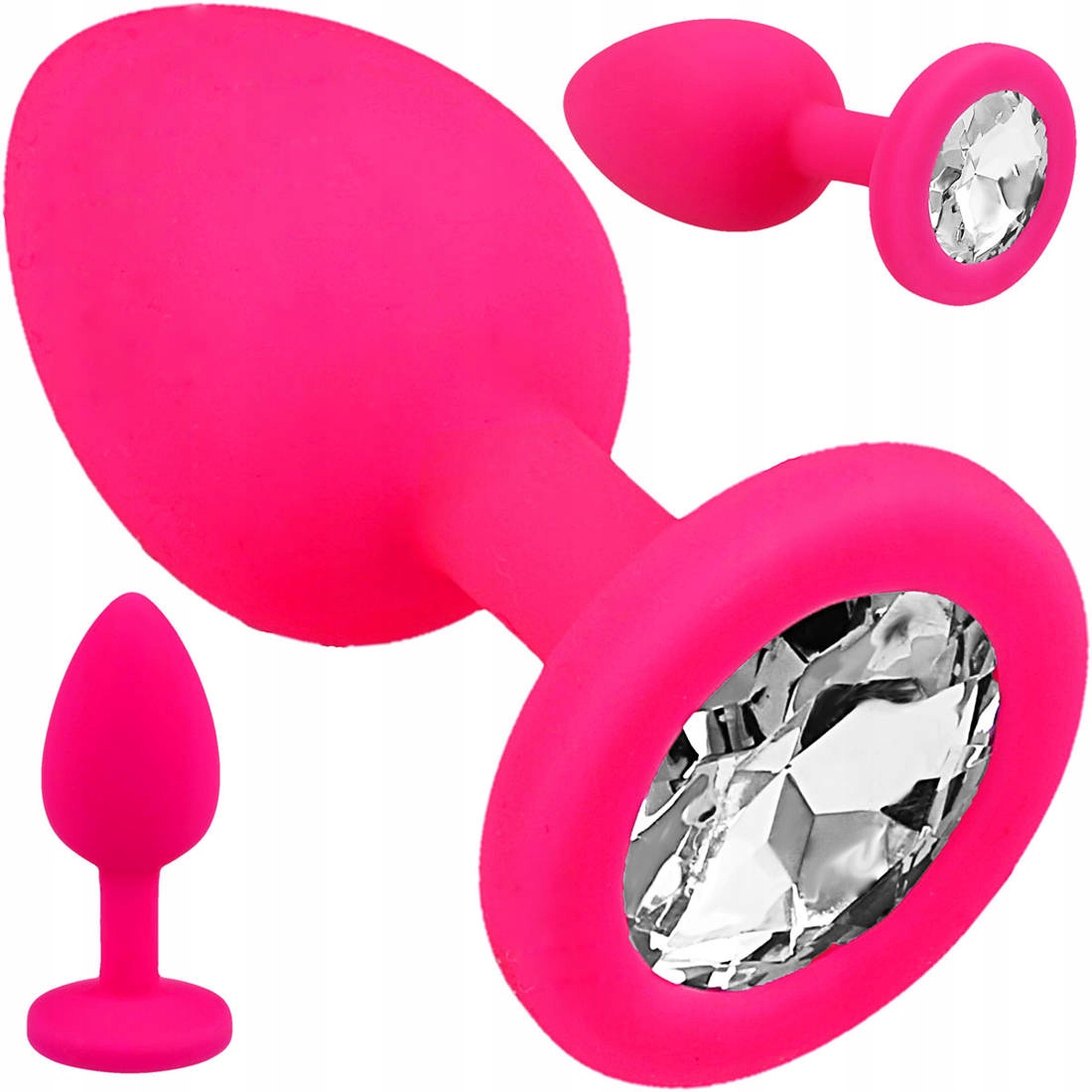 

Korek Analny Z Kryształem Mały Plug Ozdoba Dupci