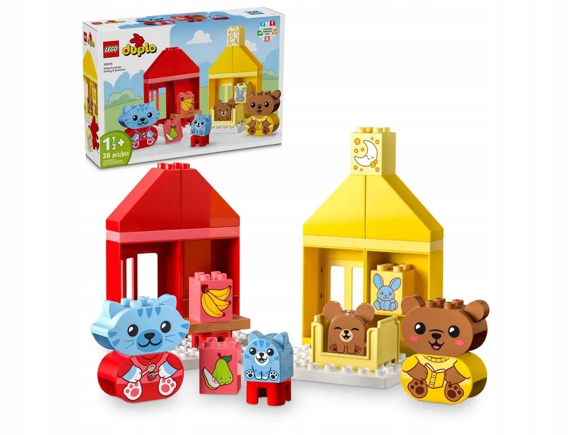 Lego Duplo 10414 Každodenní činnosti – jídlo a doba spánku