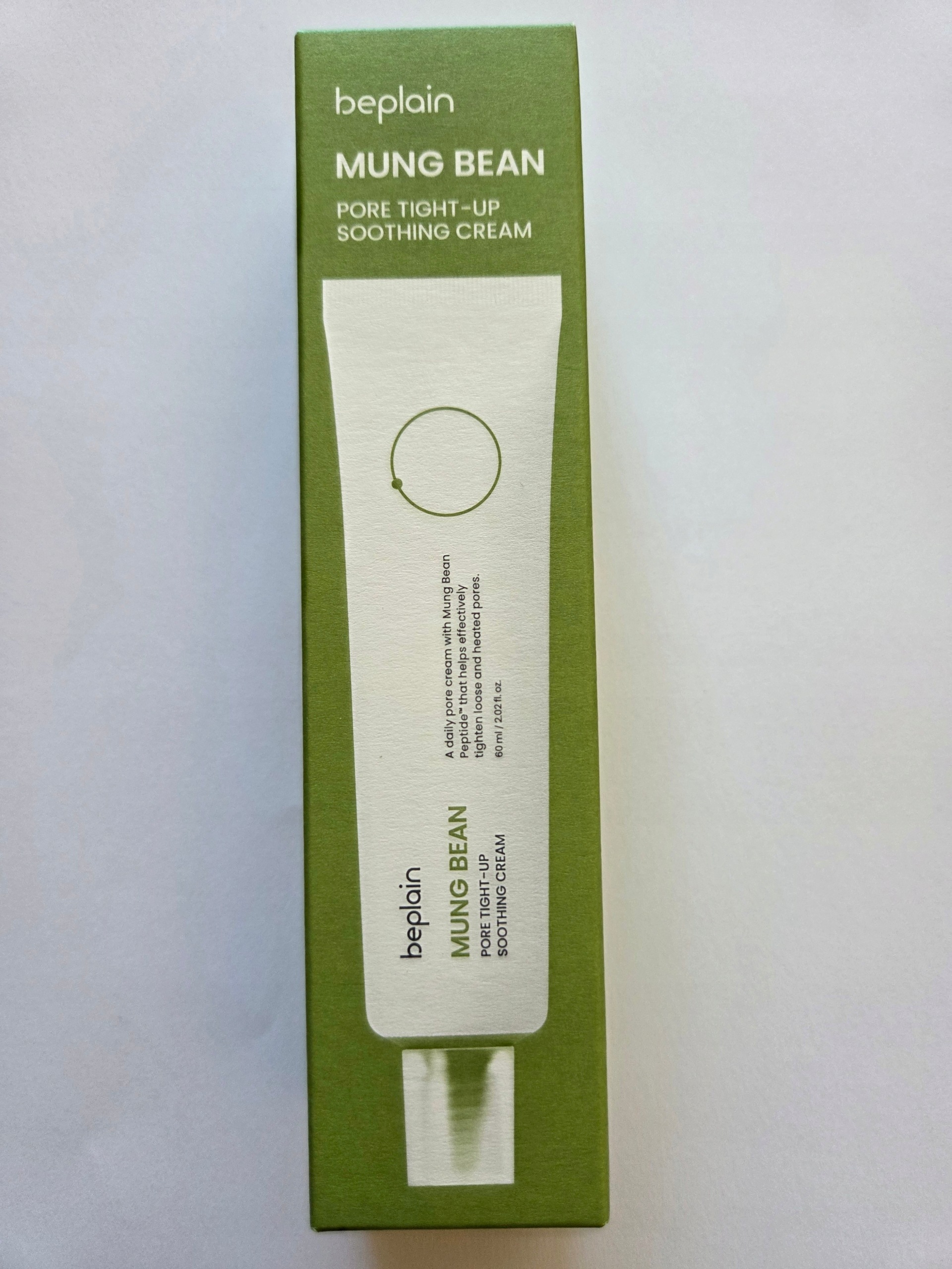 Beplain, Fasola mung, krem łagodzący zwężające pory, 60 ml