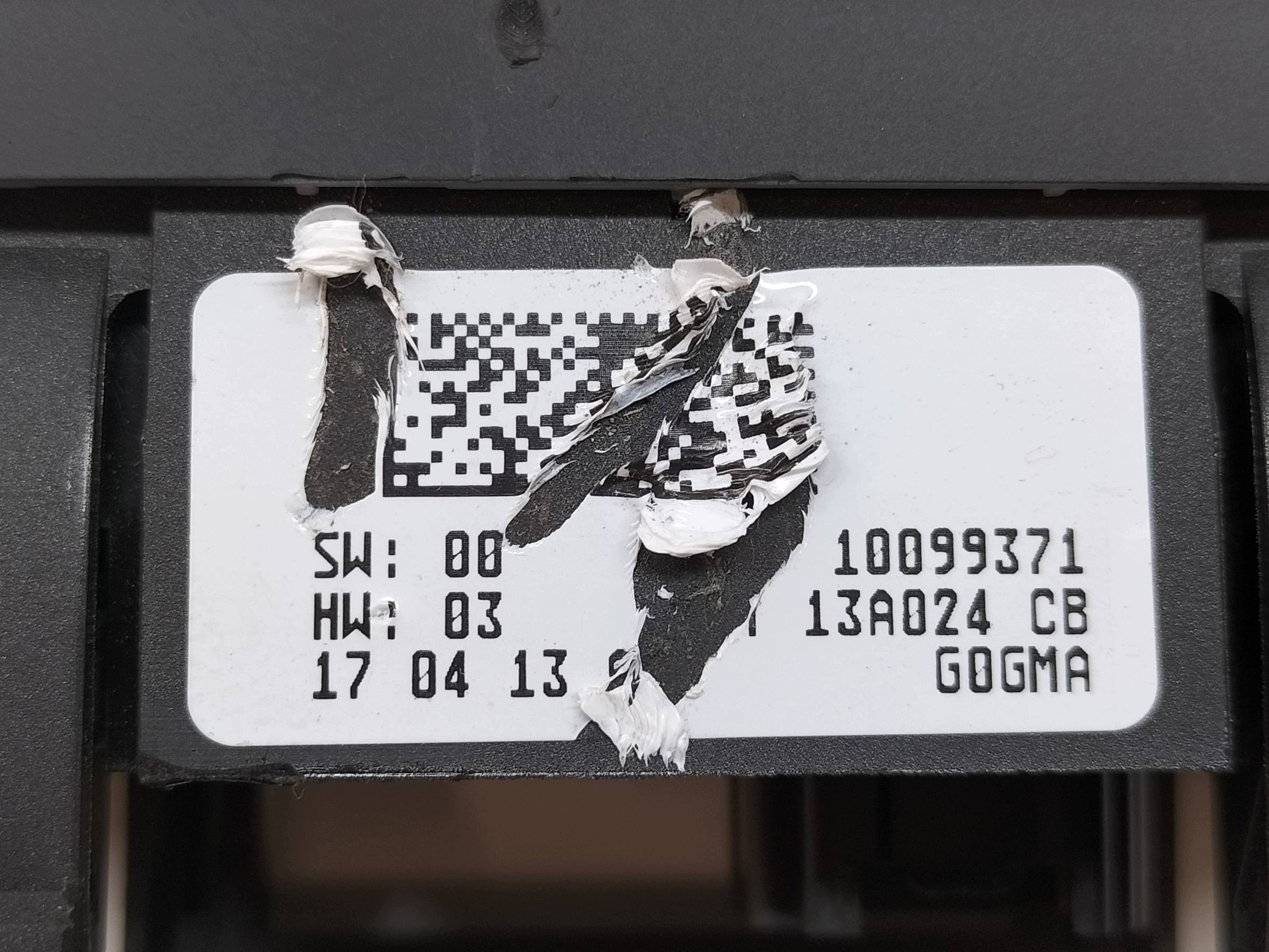 light switch 8A6T-13A024-CB Ford Fiesta Mk7 (2008-2016)