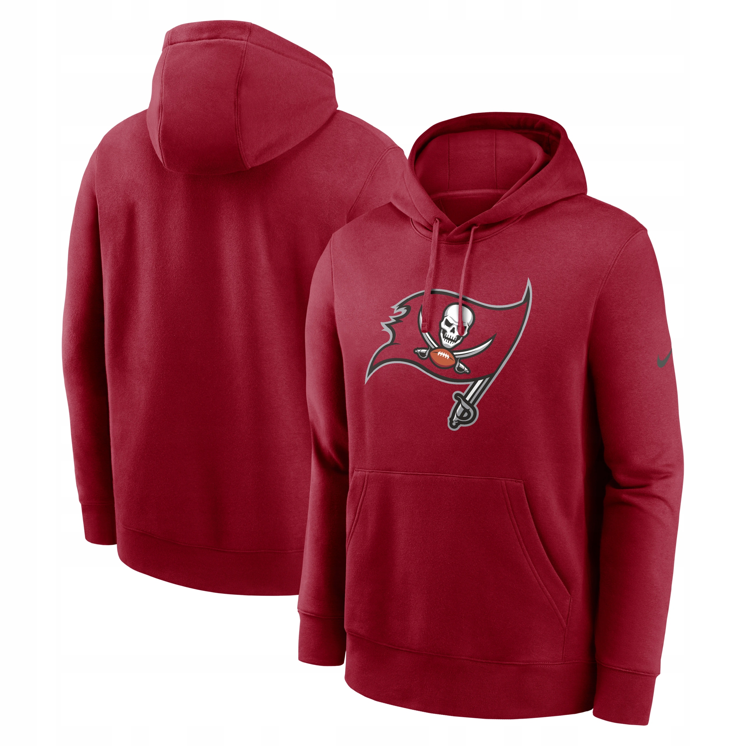 Pánská mikina Tampa Bay Buccaneers Nfl Nike Club Logo Hoodie Velikost: M