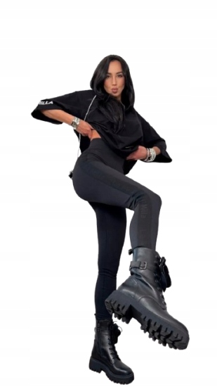 Legíny Lampas La Milla Černá Xs