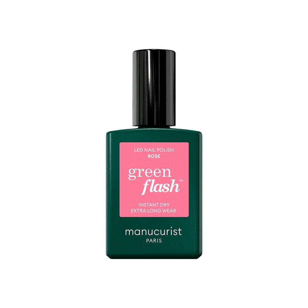 Manucurist Green Flash Nail Polish lak na nehty Rose 15 ml