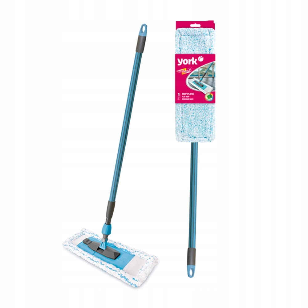 

Mop płaski Power Collect York mikrofibra niebieski