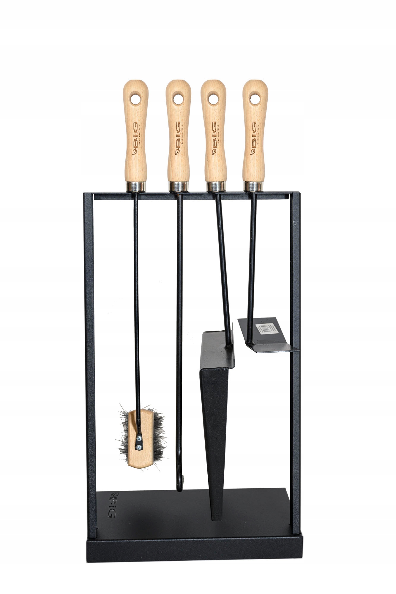 Krbový set Šuplík na popol, pohrabáč, kefa, škrabka