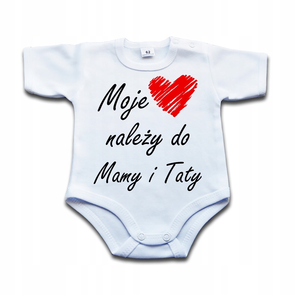 

Body Moje serce należy do mamy i taty 62 kr