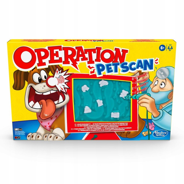 

Gra Operacja Pet Scan Pl Pies Hasbro E9694