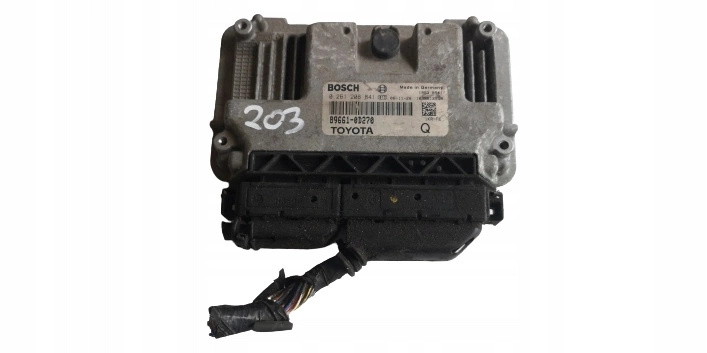 Computer ECU TOYOTA YARIS 0261208841 89661-0D270 1