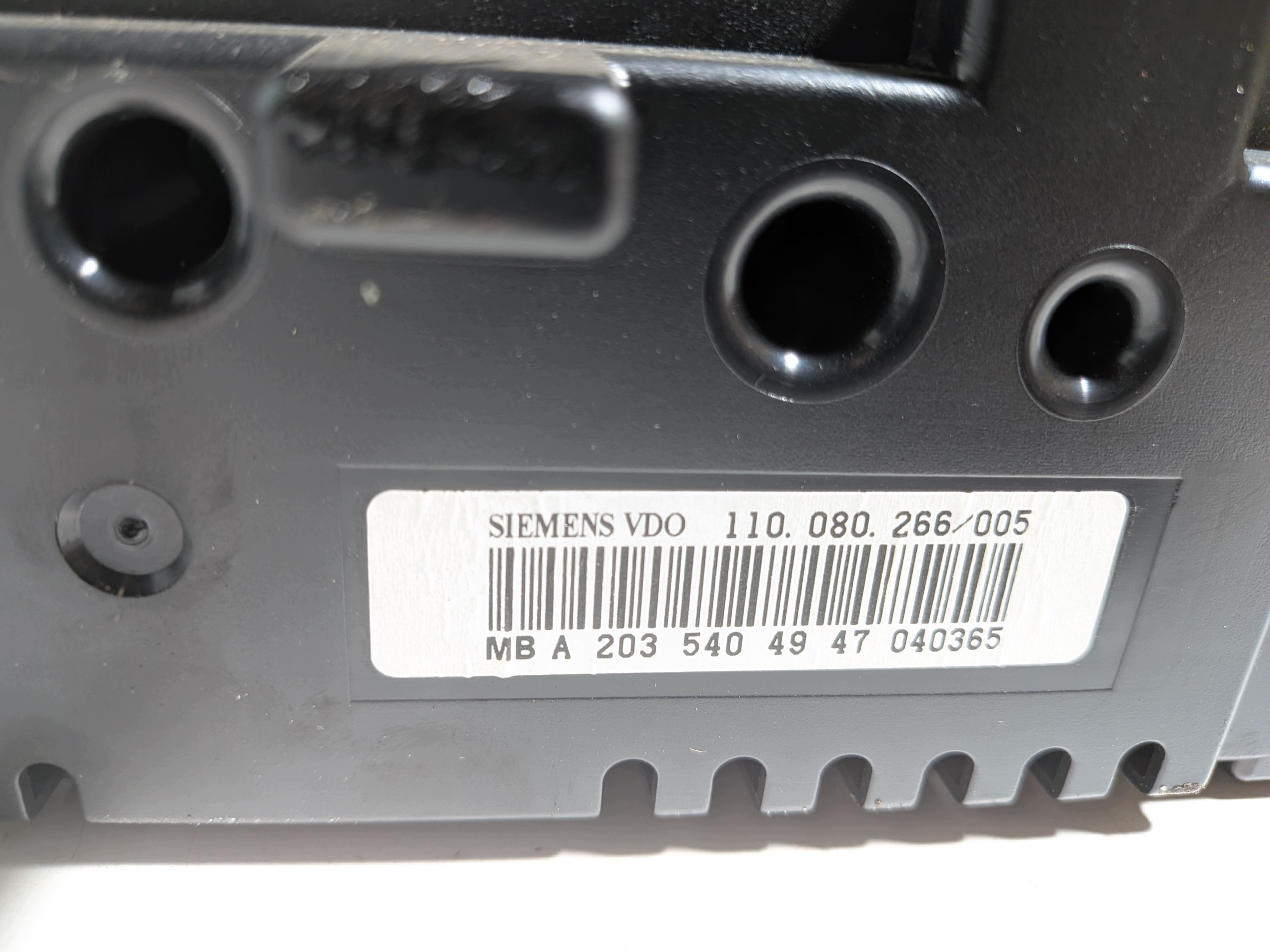 dials dials tachometer OE A2035404947 Mercedes W203 C class 00-07