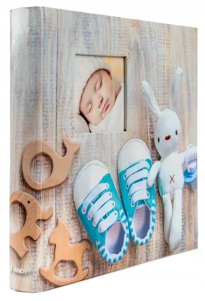 Dětský kapesní Album Pro Dítě 500 fotografií 10x15 cm, šitý popis Bunny 1