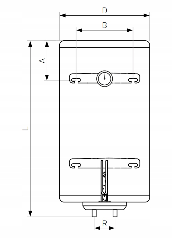 GALMET FOX 80L BOJLER ELEKTRYCZNY PODGRZEWACZ Stan opakowania oryginalne