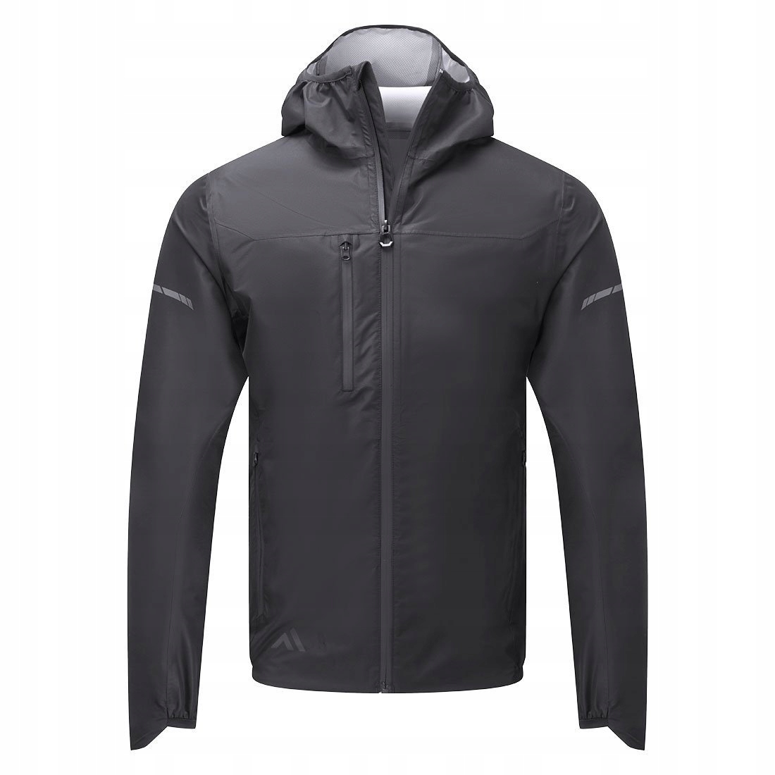 Bunda EV4 balená voděodolná vel. XL Metalická šedá R