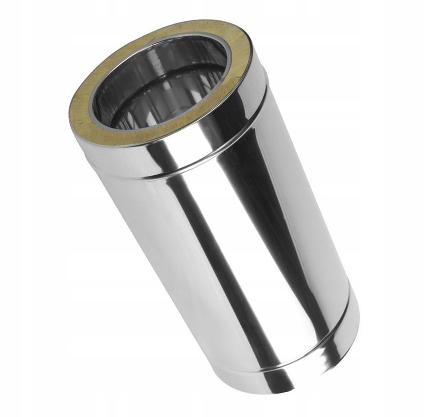 Rura 0,5m izolowana fi 130 do komina spalinowego dymna kwasoodporna 130/180