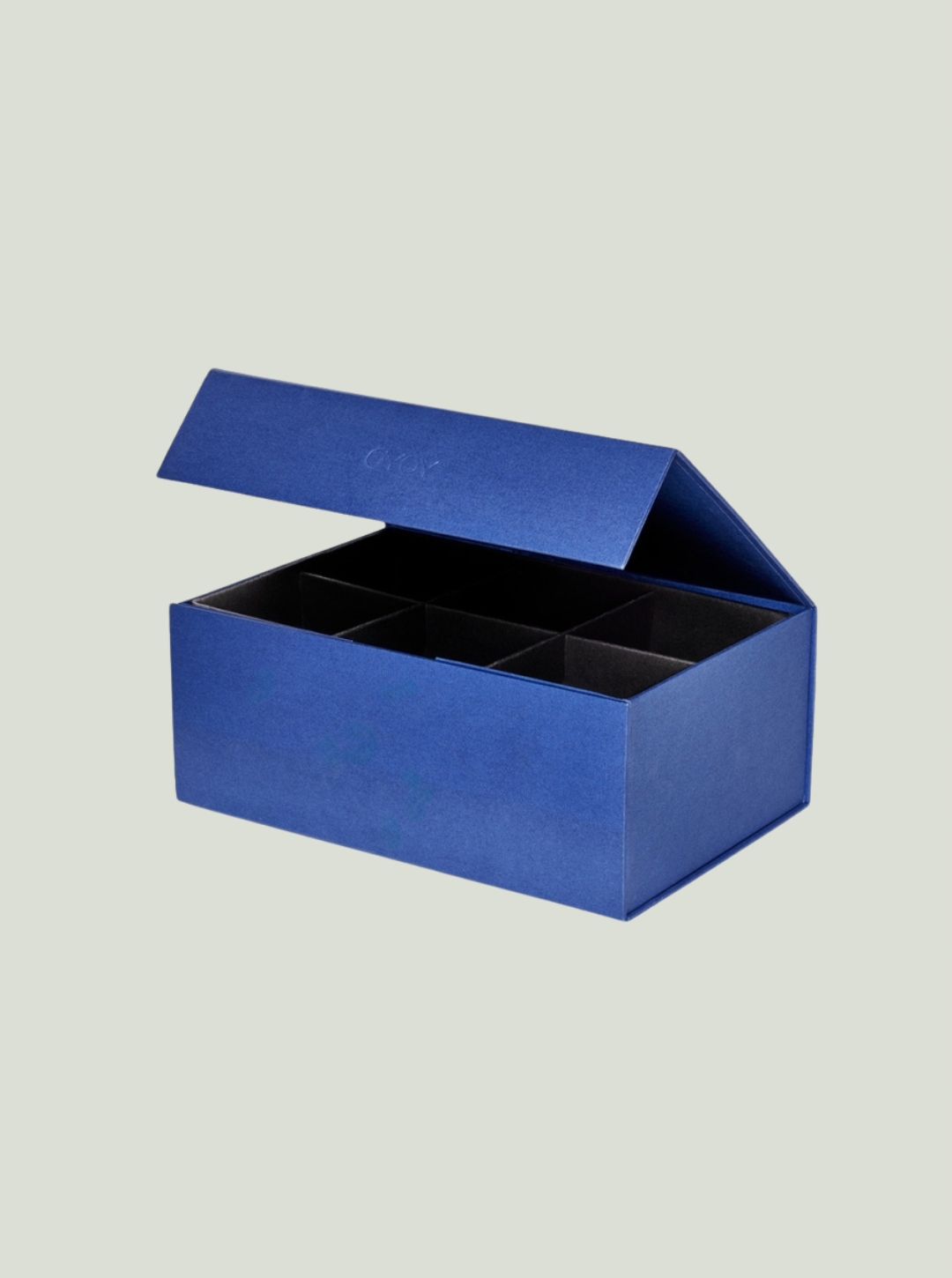 Krabička na ukládání šperků Hako Optic Blue Oyoy Living