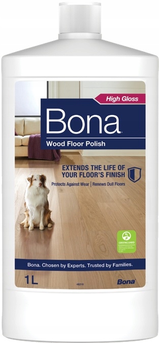 Bona Pasta do podłóg drewnianych Wysoki Połysk 1L