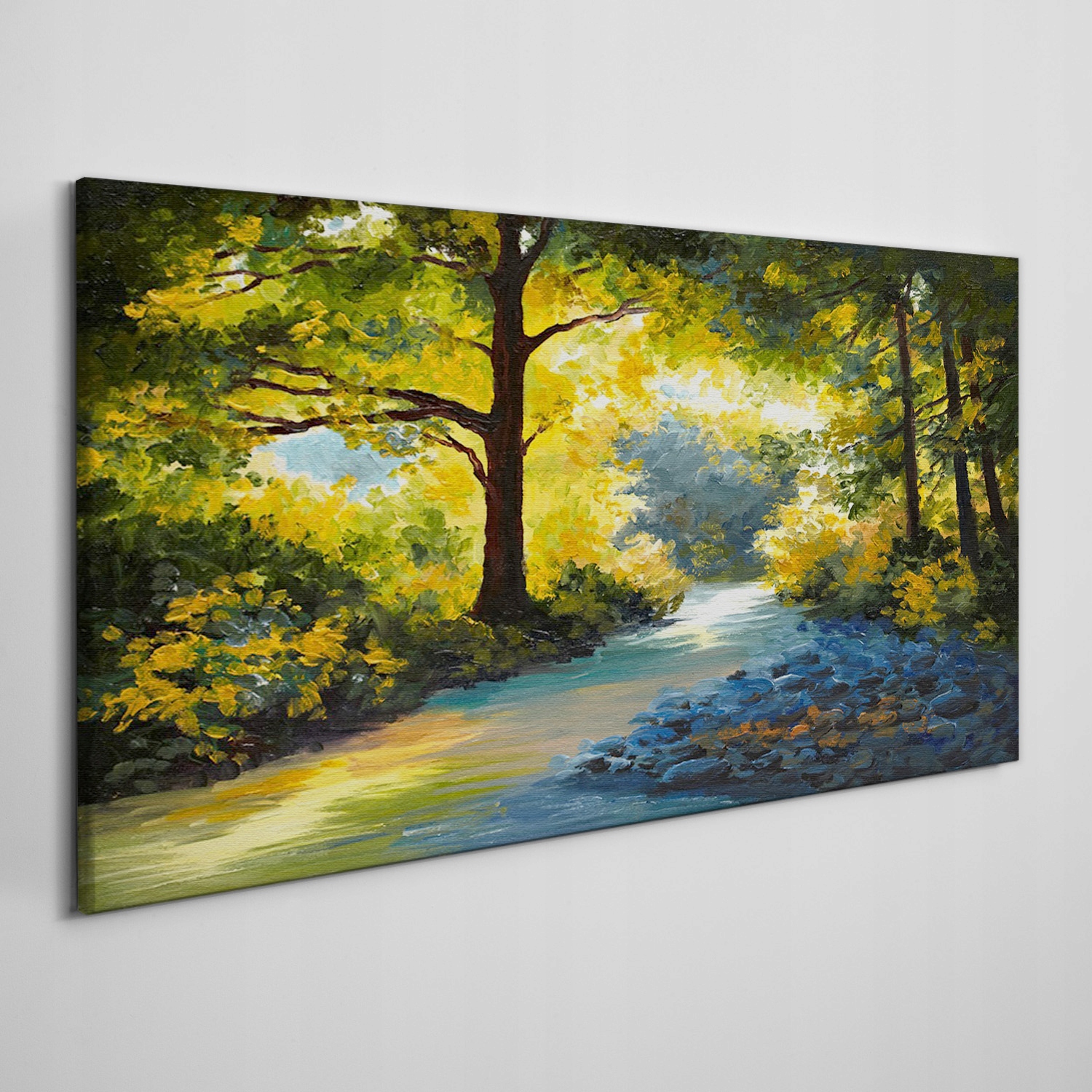 

Nowoczesny obraz na płótnie Las kwiaty 120x60 cm