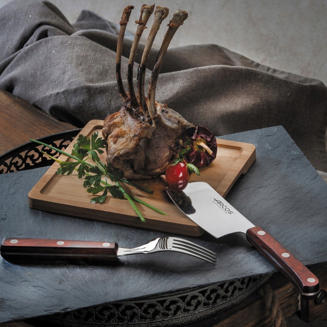 Widelec do steków pieczonych mięs FOREST dł. 90/195 mm Stan opakowania oryginalne