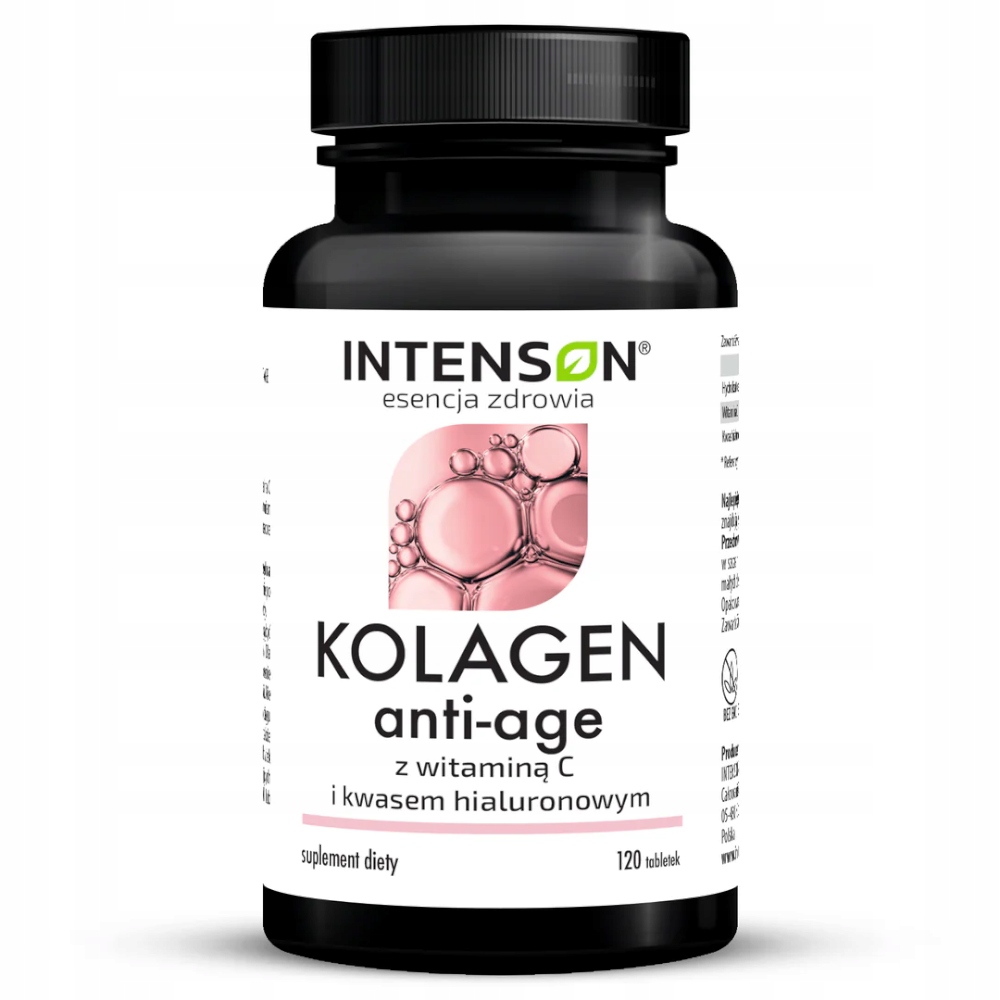 Коллаген анти-возраст гиалурона витамин С 120 таблеток Intenson