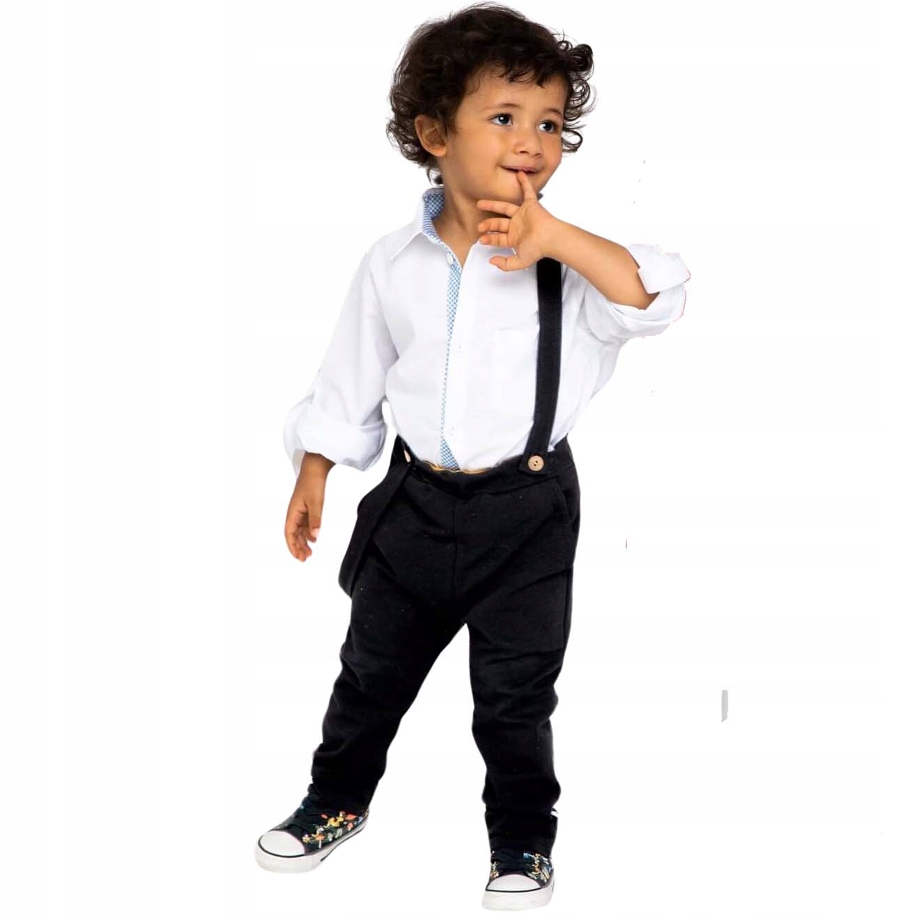 BIAŁA KOSZULA CHŁOPIĘCA ELEGANCKA RĘKAW DŁUGI WIZYTOWA REGULAR FIT 92 Stan opakowania oryginalne