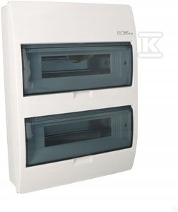 Rozd.n/t 24 M (2X12) Elegantní IP40 N/pe