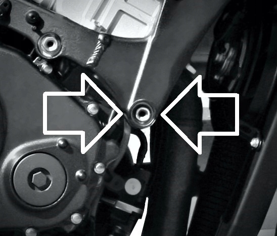 Crash pady dwuśrubowe Honda CBR 1000 RR Fireblade SC57 2004-2007 Azarel PRO Numer katalogowy producenta Crash pady CBR 1000 SC57