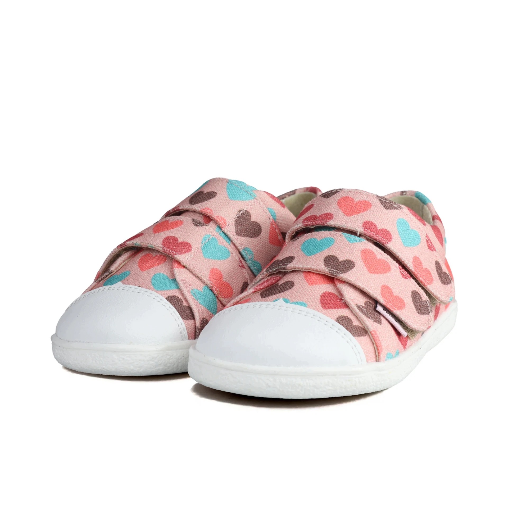Mido Barefoot Tenisówki Trampki 60-02 Pink Hearts R 25