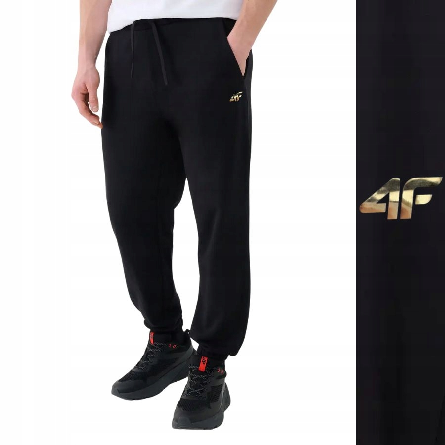 Spodnie Męskie 4F Dresowe Sportowe Joggery Dresy Na Co Dzień