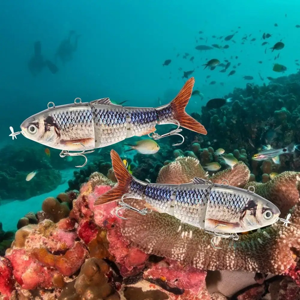 ELEKTRYCZNY ŻYWIEC - RYBKA - PRZYNĘTA WĘDKARSKA 13CM 42G PREZENT Marka bez marki