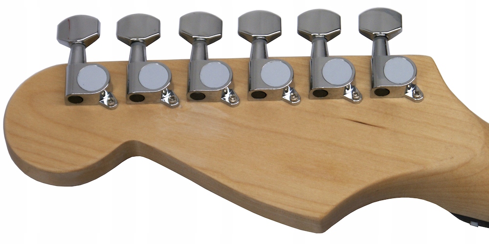 GITARA ELEKTRYCZNA TYPU STRATOCASTER + DODATKI Mostek Ruchomy