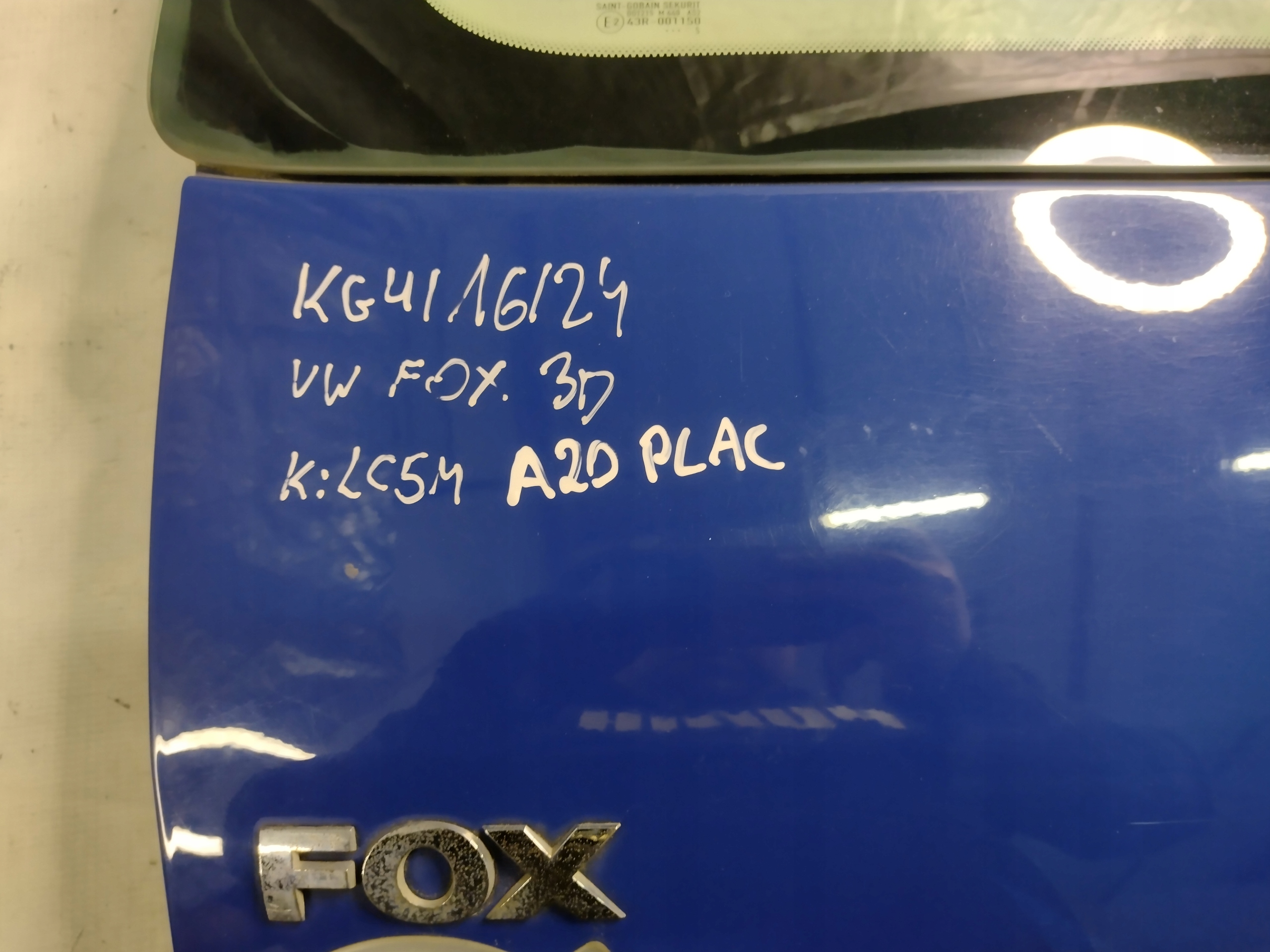 trunk door boot Volkswagen Fox 3D k: LL5M