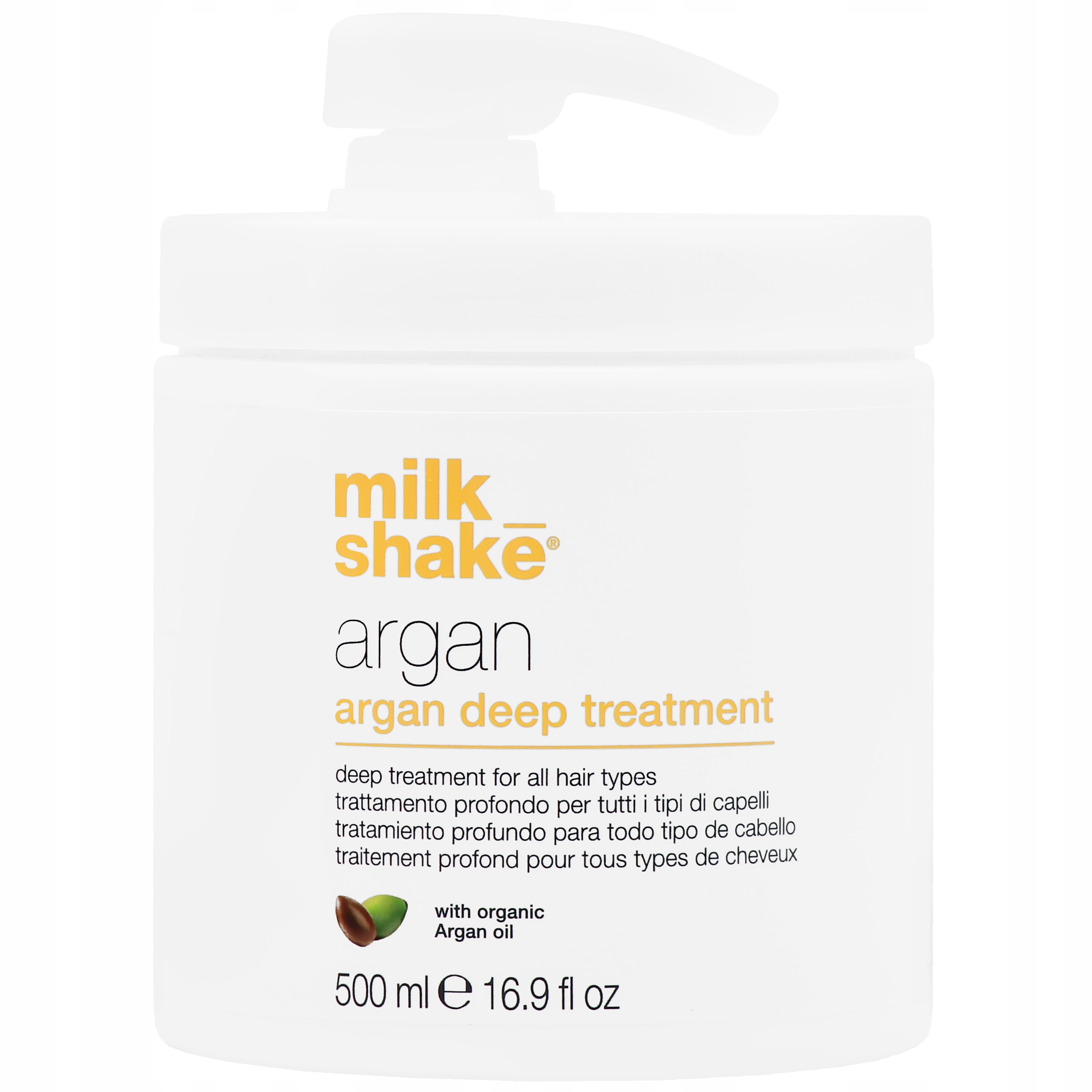 Hloubkově regenerační maska s arganovým olejem Milk Shake Argan 500 ml