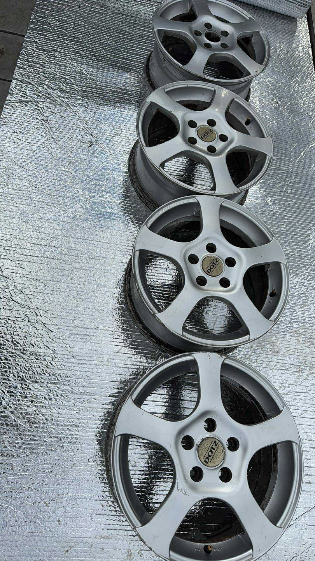 disc DOTZ 15" 5X110 SAAB 9-3 93 II Opel ET42 discs aluminium