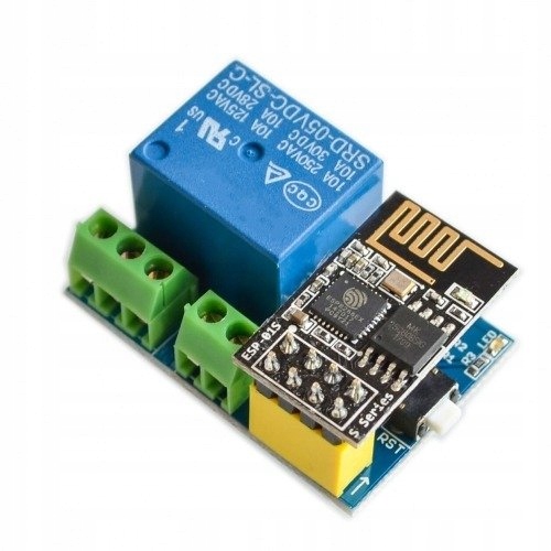 

Moduł przekaźnika z WiFi ESP-01 ESP8266