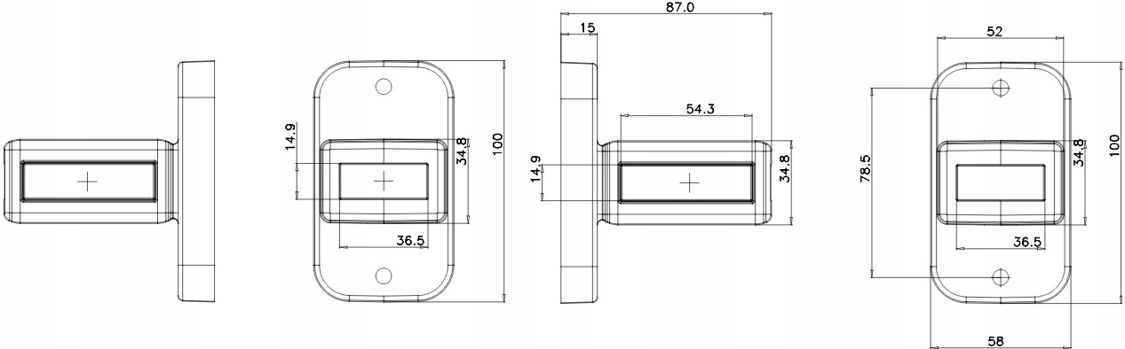 LAMPKA OBRYSOWA OBRYSÓWKA DIODOWA LED NEON TIR WAŚ Producent części WAŚ
