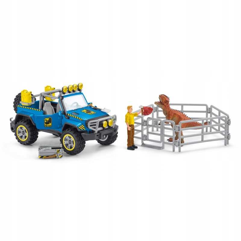 Schleich 41464 Auto terenowe opiekun dinozaur