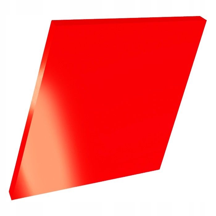 Купить Флуоресцентное оргстекло Флуоресцентное красное оргстекло ...