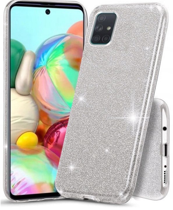 

Etui do Samsung Galaxy A51 Brokat Case Szkło