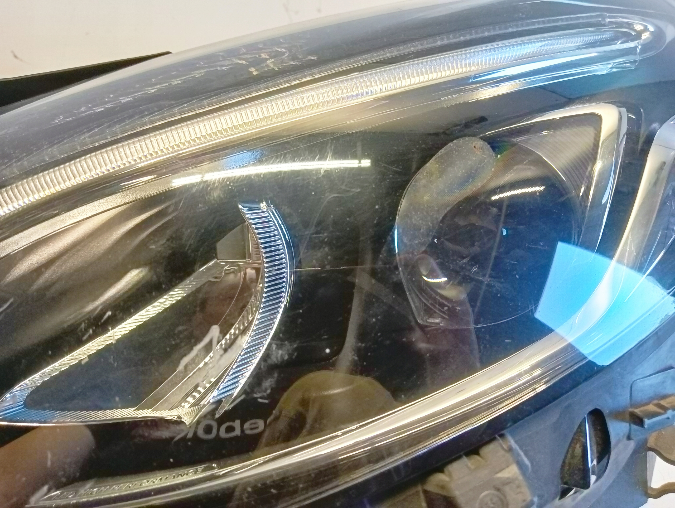 light left front MERCEDES W246 LIFT B-KLASA