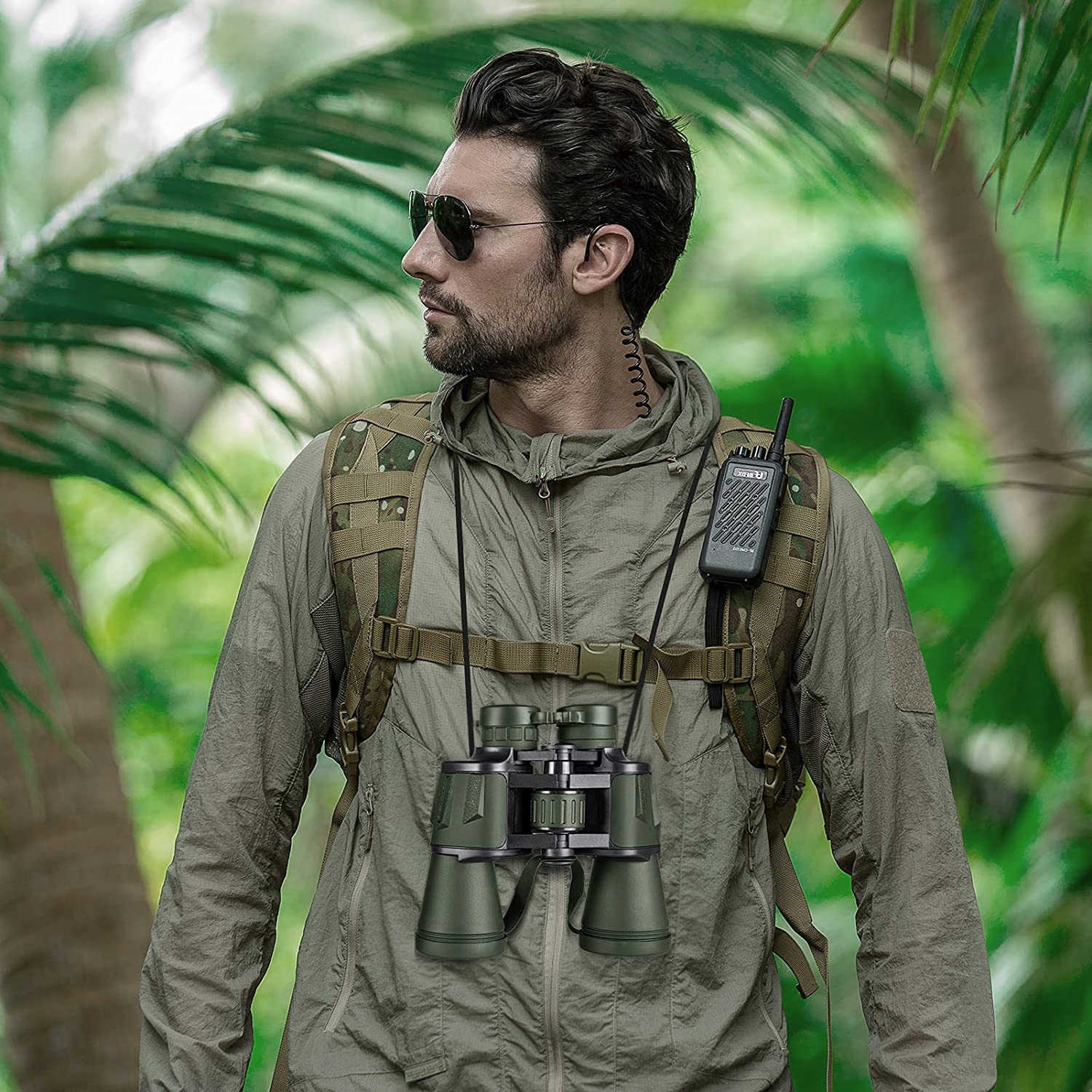 Військовий тактичний приціл FMC BK-7 20x50 Koanni