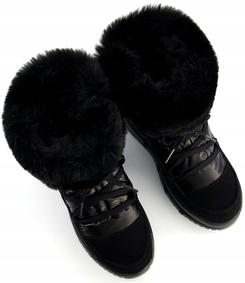 ŚNIEGOWCE VENEZIA 5207 Czarne Rozmiar 38 Marka VENEZIA