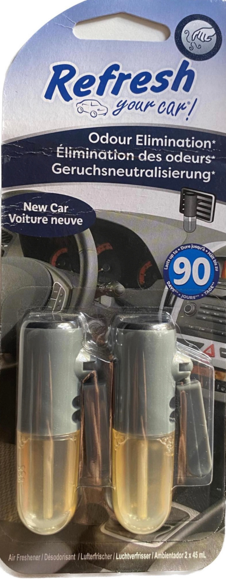 Refresh your car- New Car - Zapach do auta 2x45ml