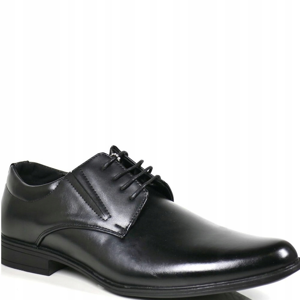 Pánské Elegantní Společenské Polobotky Černé Klasické Módní 44