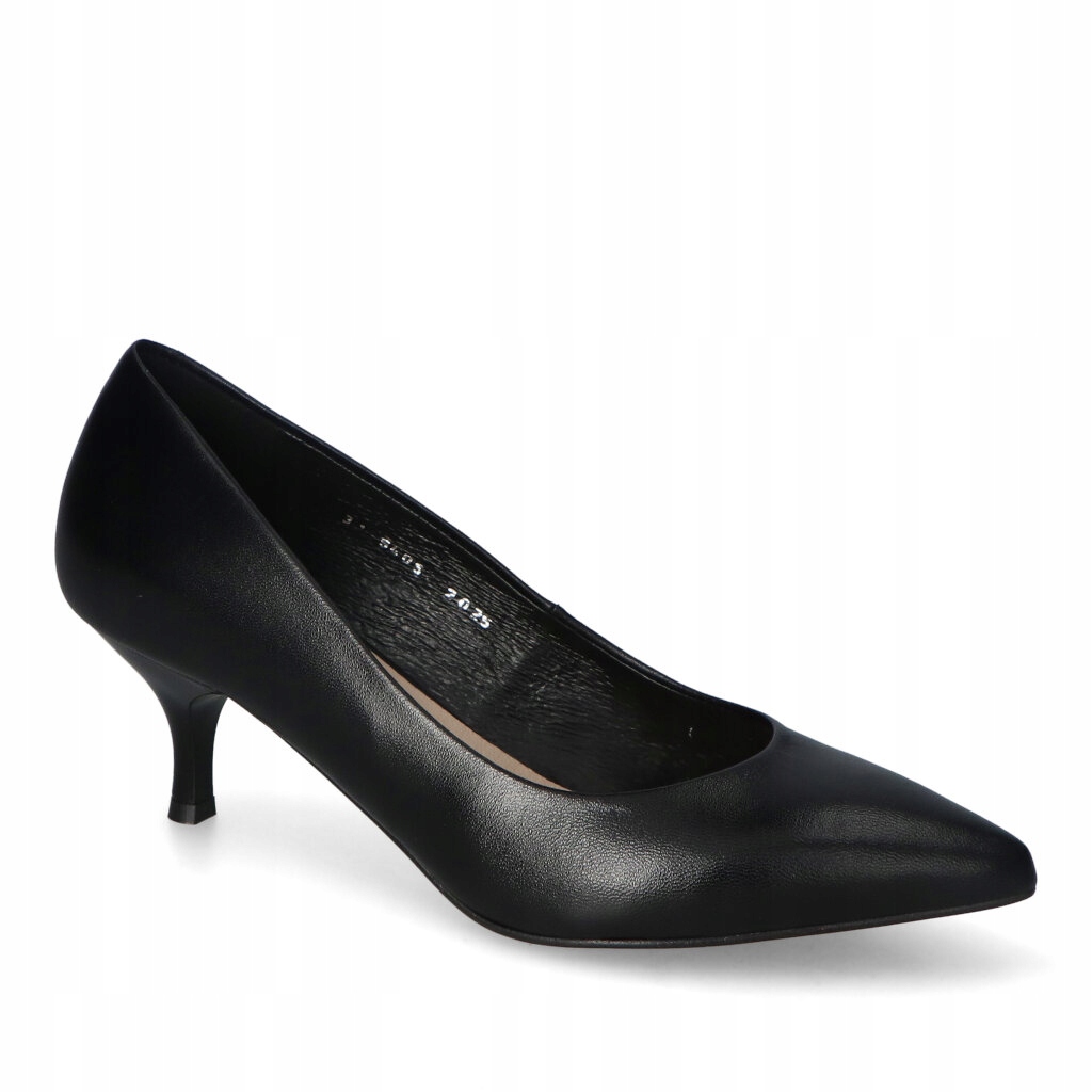 Czółenka Kotyl 5405 Czarne lico 39