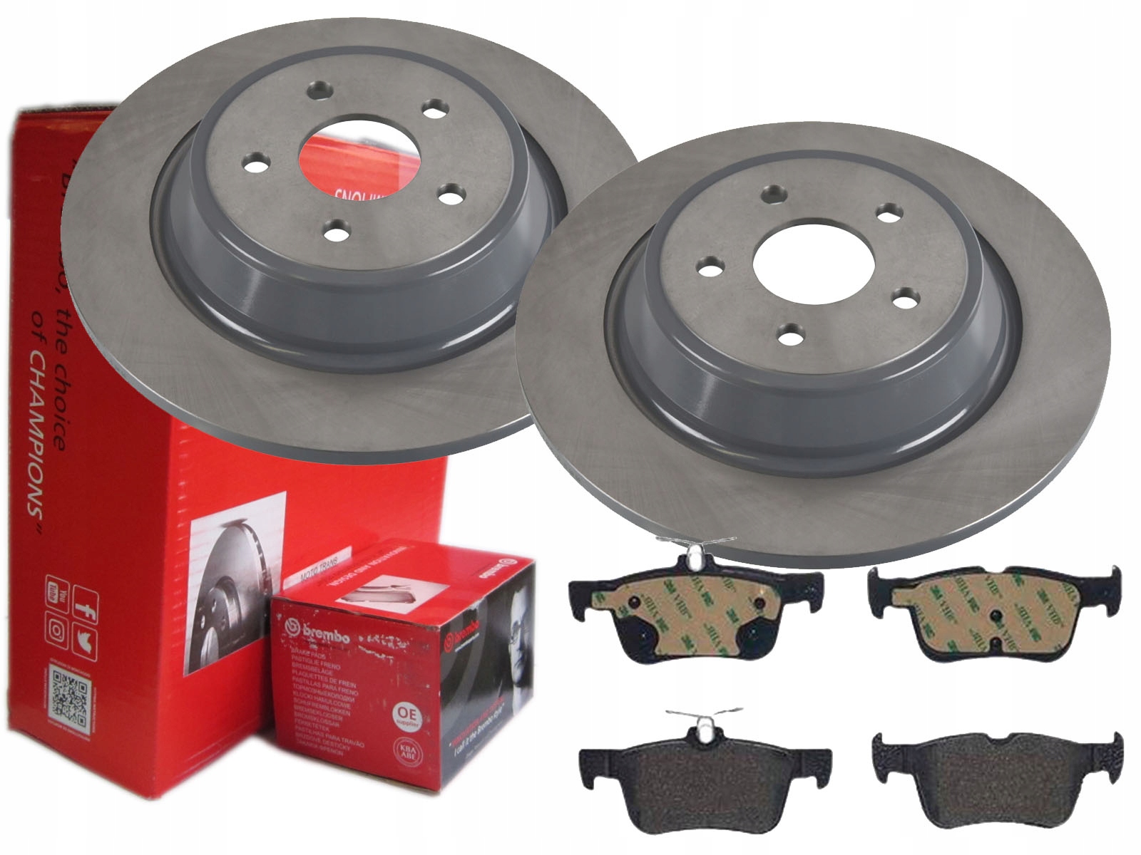 

Tarcze Klocki Brembo Tył Mondeo V Kuga II 316MM